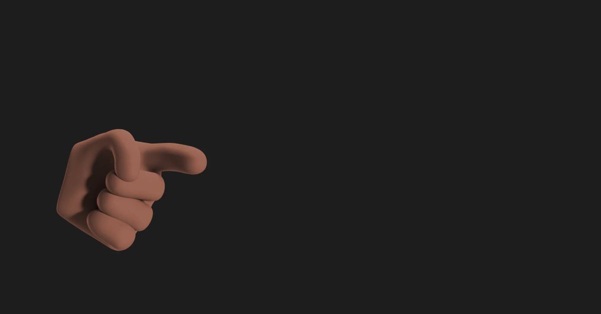 Hand Pointer Animation Animated Video of Hand Pointing Free Stock Video Footage, Royalty-Free ...