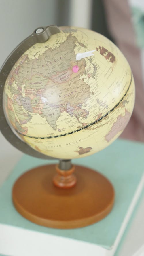 Close Up of a Globe