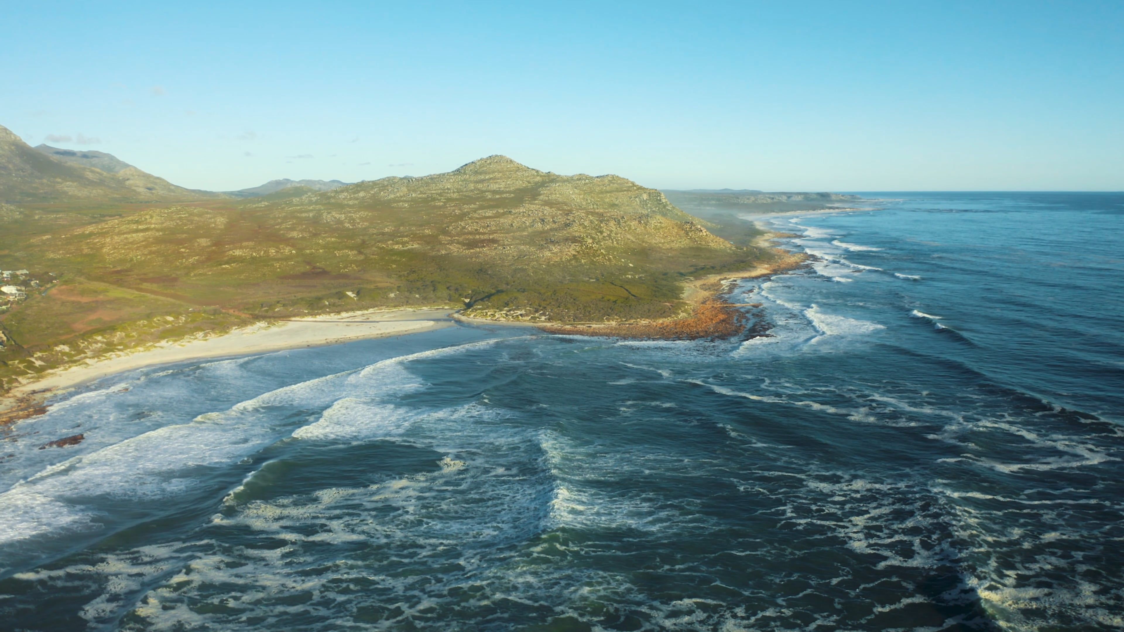 Drone Footage of a Coast Free Stock Video Footage, Royalty-Free 4K & HD ...