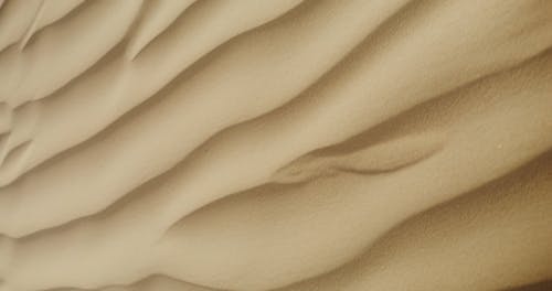 Close up Shot of Sand Ripples