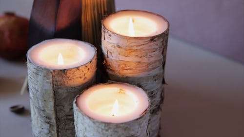 Close up of Decorative Candles