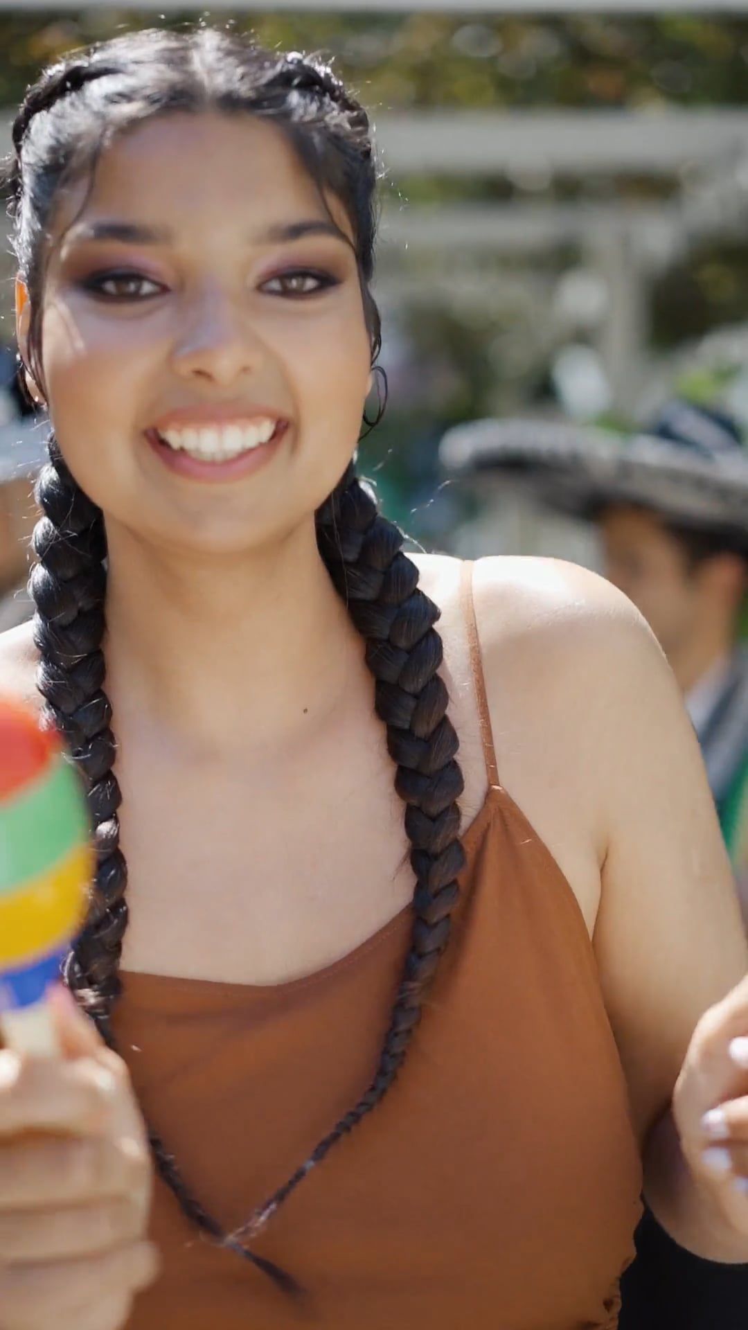 Woman Dancing with Maracas Free Stock Video Footage, Royalty-Free 4K ...