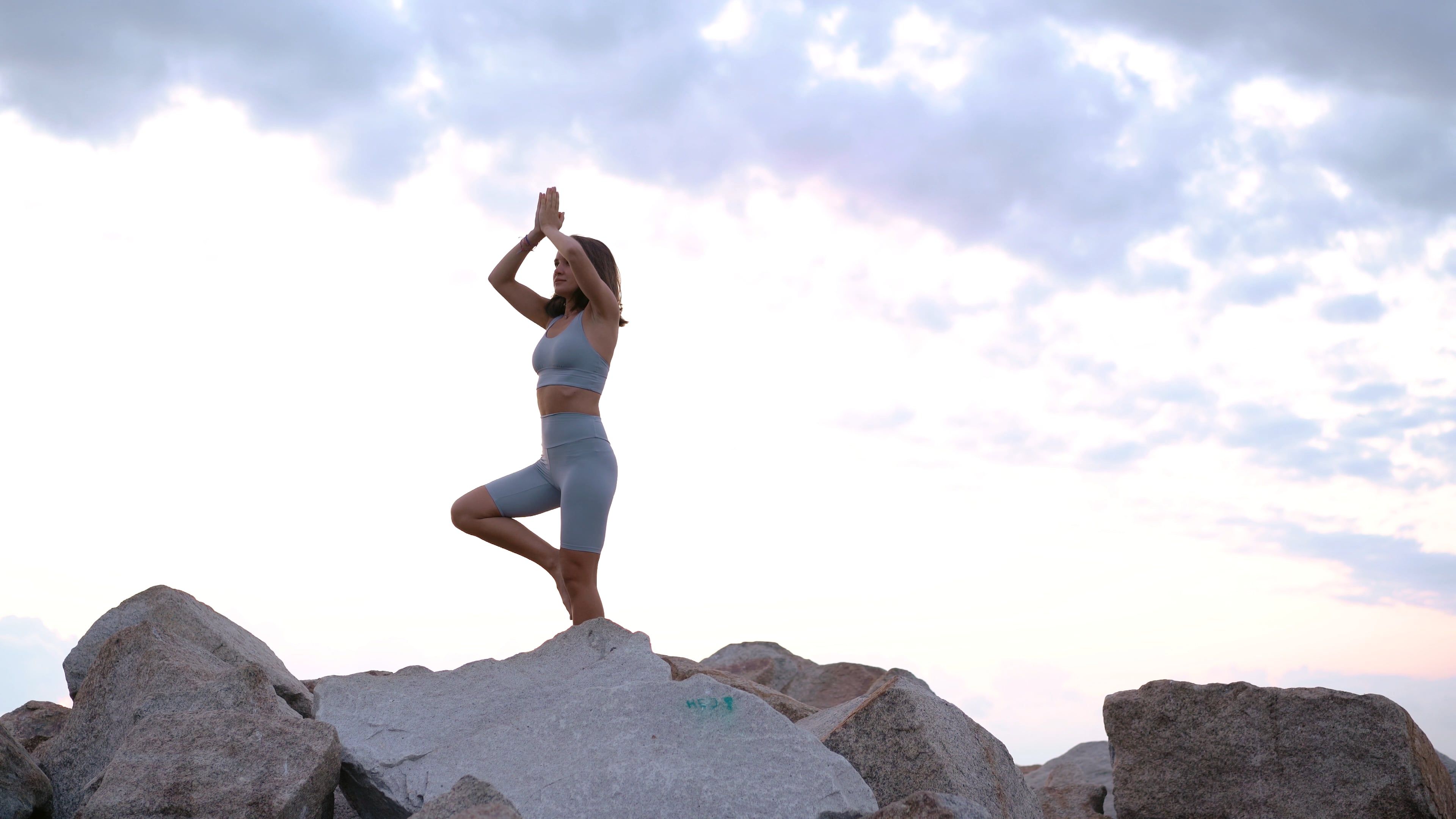 A Woman Doing Yoga Free Stock Video Footage, Royalty-Free 4K & HD Video ...