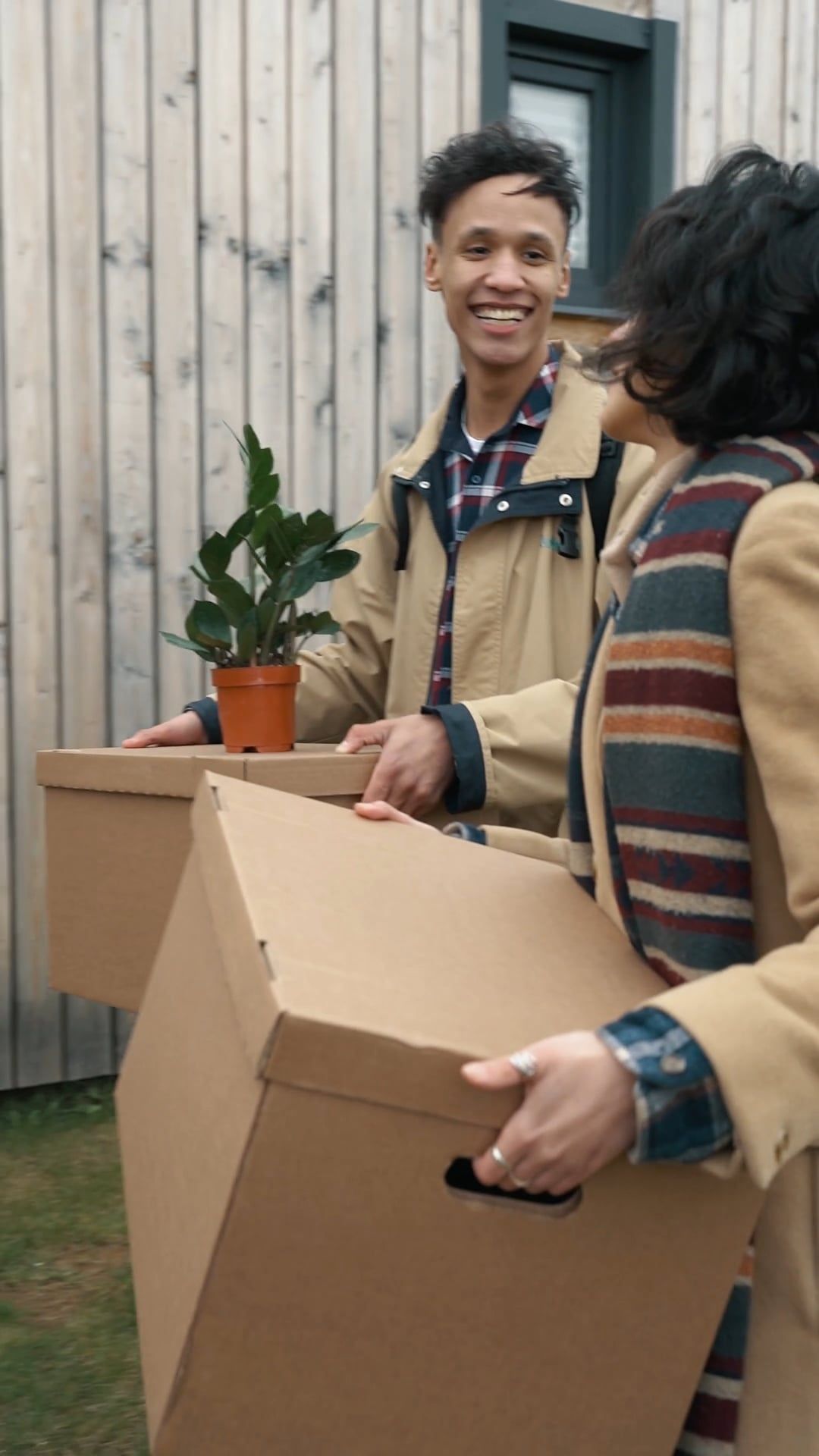 People Holding Boxes While Walking Free Stock Video Footage, Royalty ...