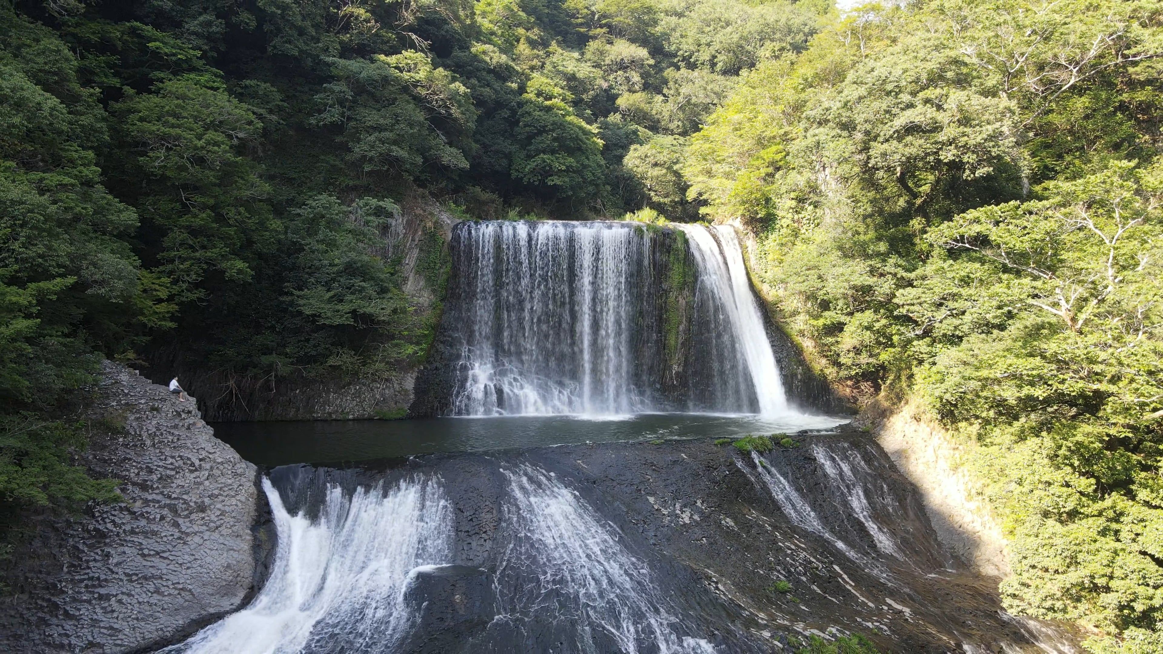Aerial Footage of Waterfalls Free Stock Video Footage, Royalty-Free 4K ...
