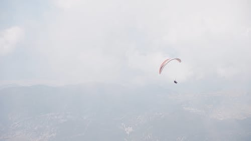 Paragliding Under the Sky