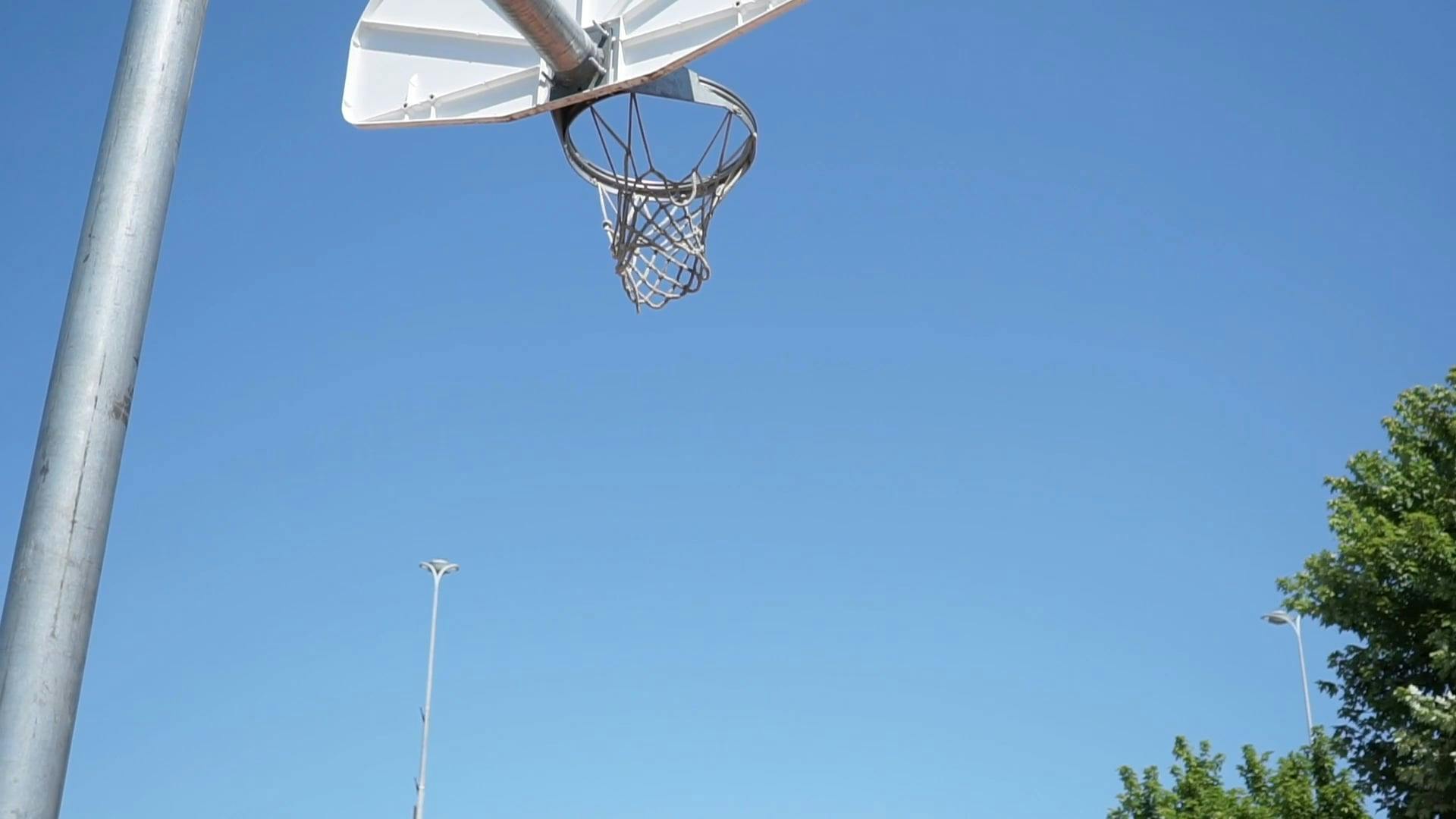 Basketball Player Doing a Lay Up Free Stock Video Footage, RoyaltyFree