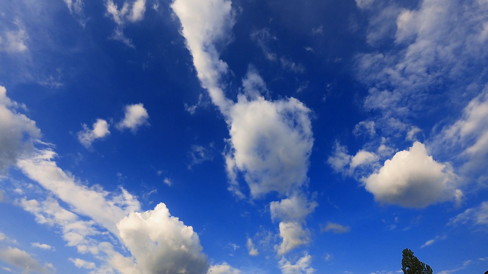 Blue Sky and Clouds Free Stock Video Footage, Royalty-Free 4K & HD ...