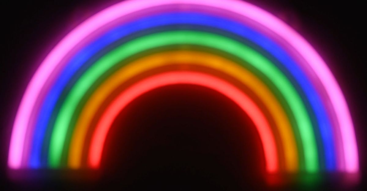 Led Screen Rainbow Rainbow Shape LED Lights Free Stock Video Footage, Royalty-Free 4K & HD ...