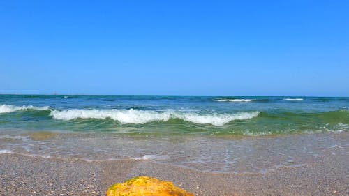 Waves Rushing To The Shore