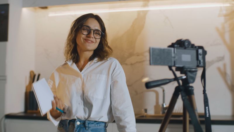 Content creator filming Instagram 2026