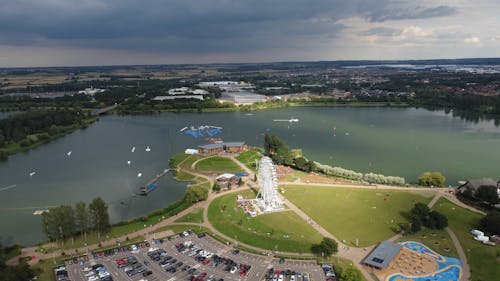 Drone Footage of a Park