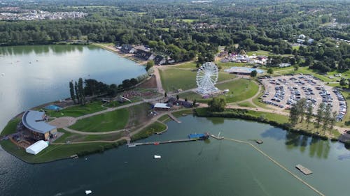 Drone Footage of a Park