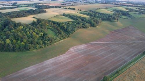 Drone Footage of Fields