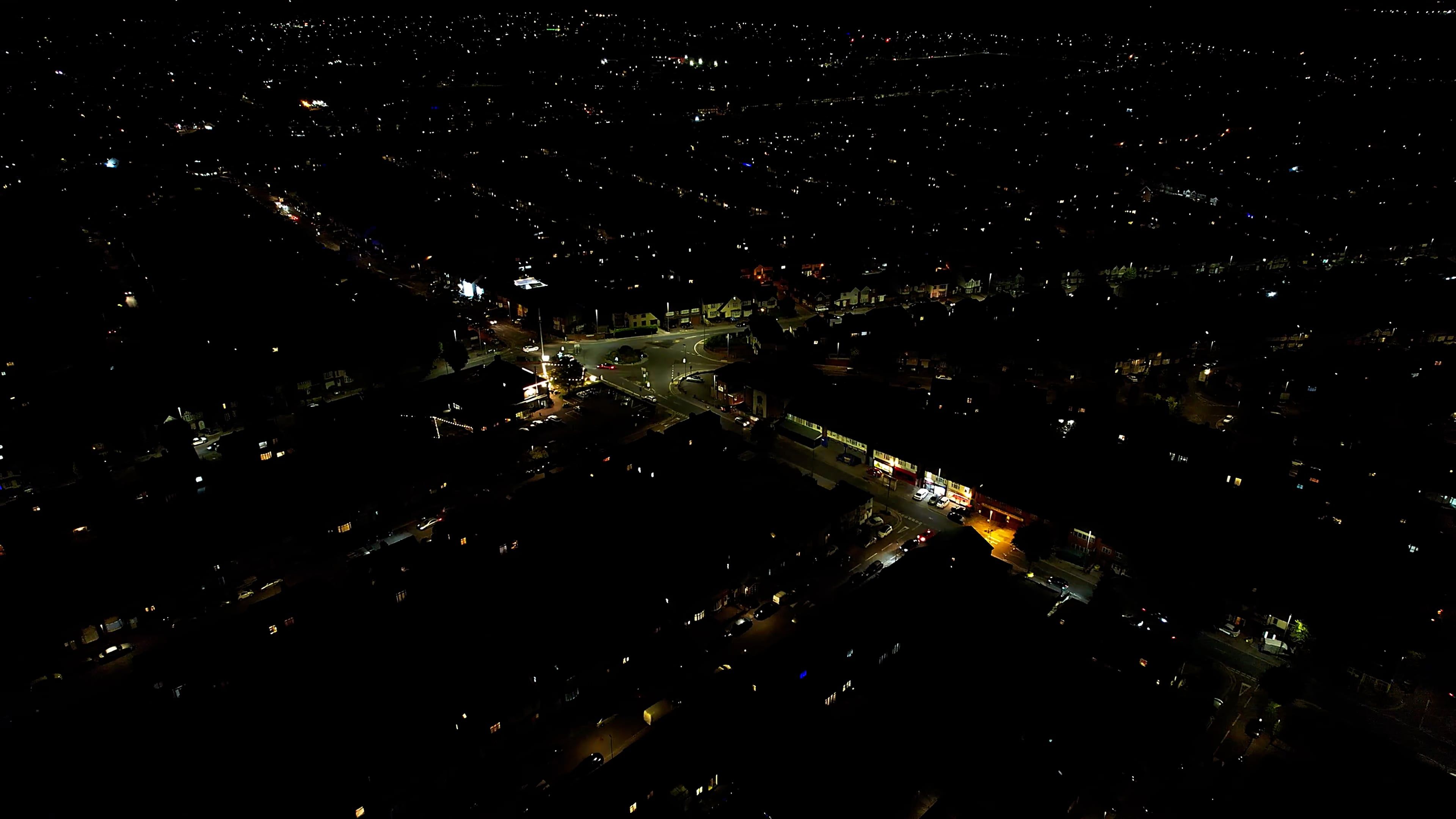 aerial view of the city at night 9223640 — free pexels stock footage