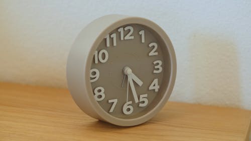Close-up of an Analog Clock