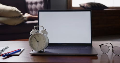 Close Up Video of an Alarm Clock