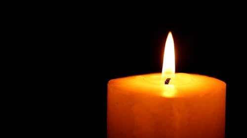 Close-up Video of a Candle Light