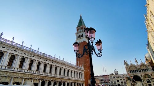 Low Angle View of a Light Post