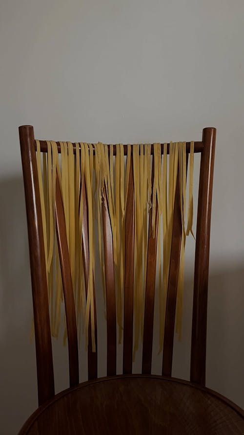 Video of Paper Strips on a Chair 