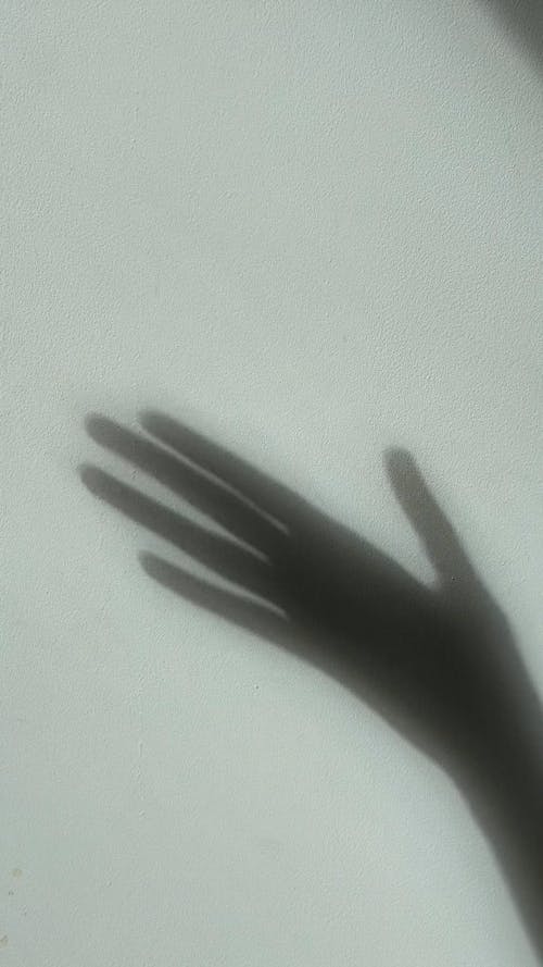 Shadow of a Moving Hand