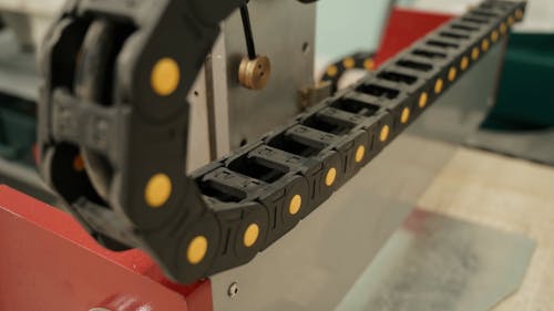 Roller Chain of a Machine