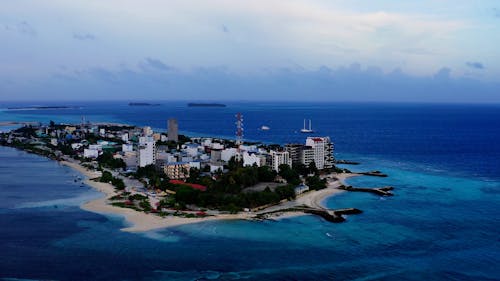 Drone Footage of an Island