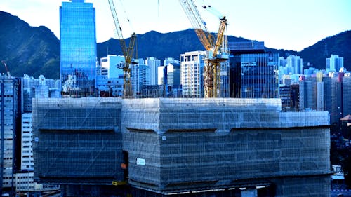 Time Lapse Video of a Construction Site