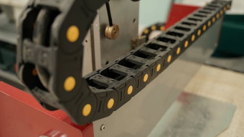 A Close-up Video of a Mechanism