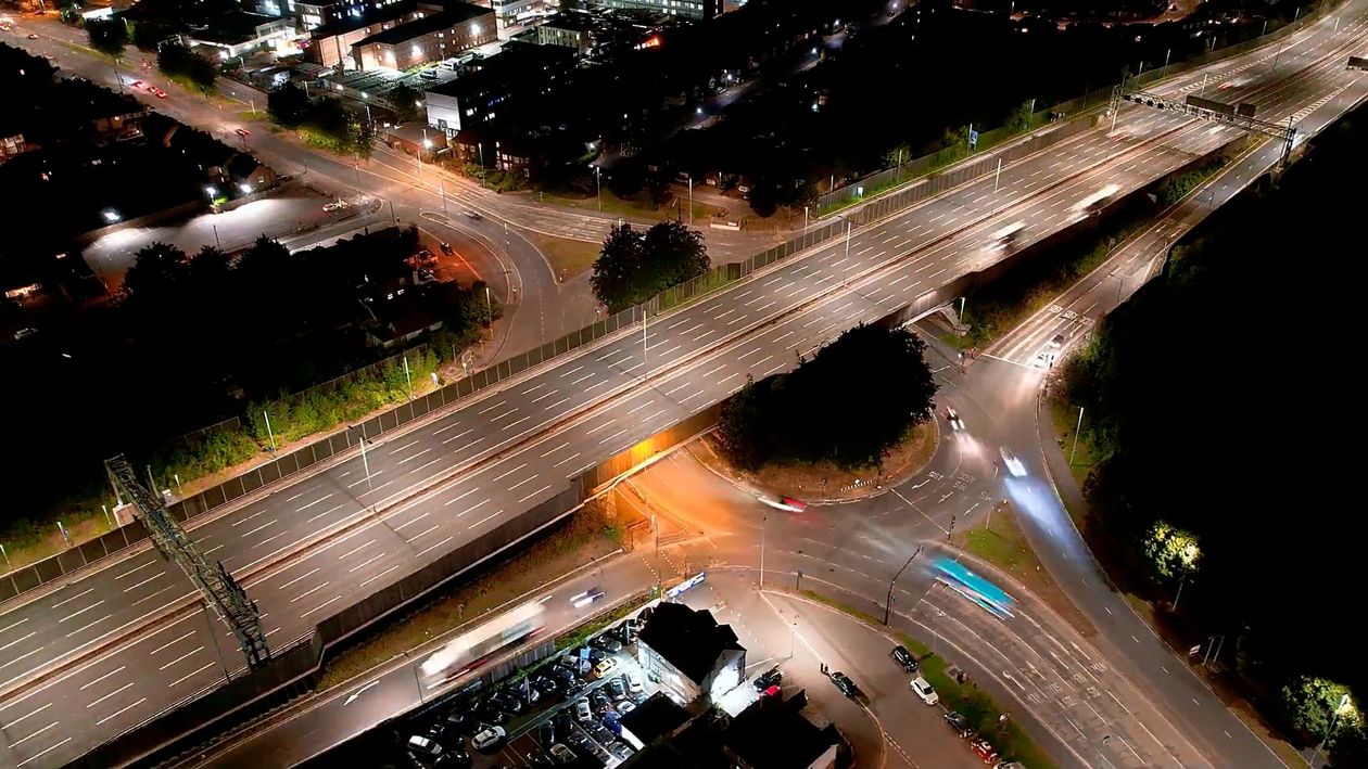 Highway Video Time Lapse Video of the Traffic In a Highway Free Stock Video Footage ...