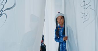 新中式服装，陈列视频素材
