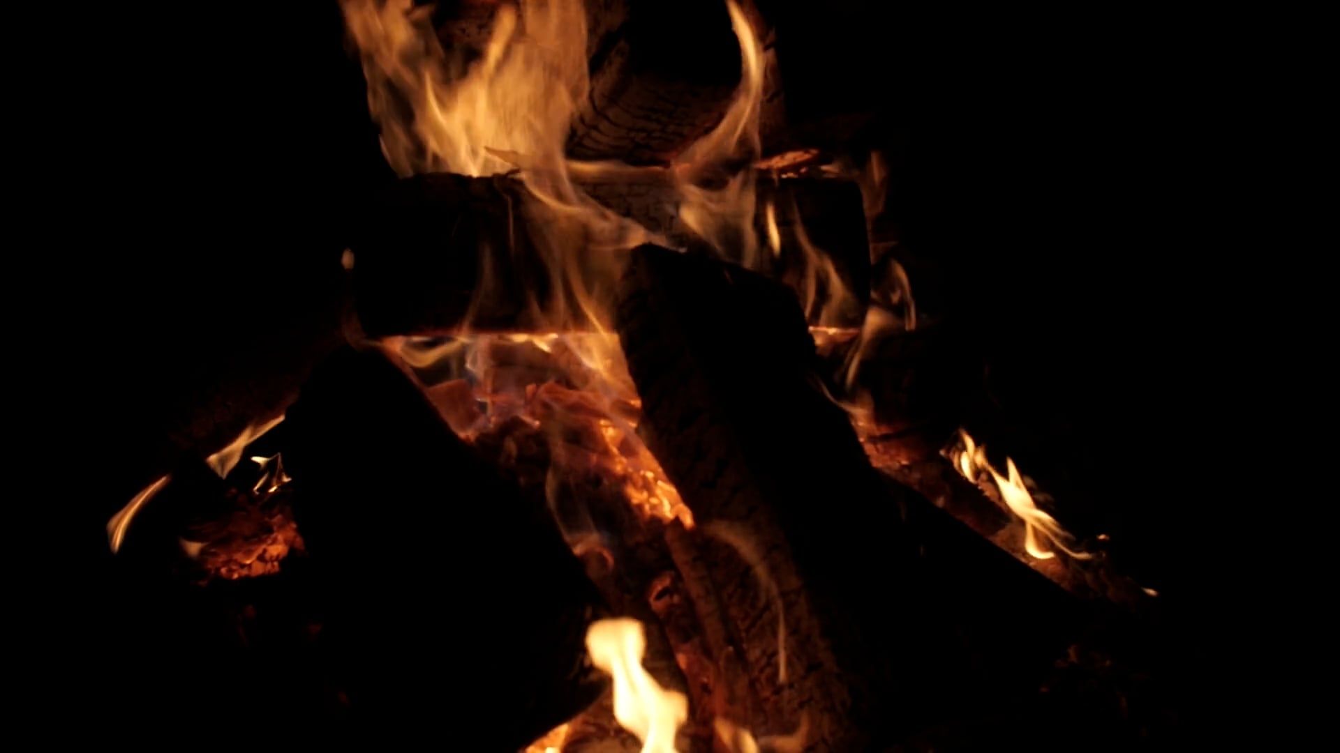 Slow Motion Video Of Bonfire Free Stock Video Footage, Royalty-Free 4K ...