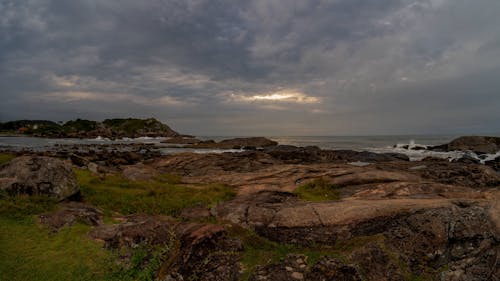 Time Lapse Video of a Rocky Shore