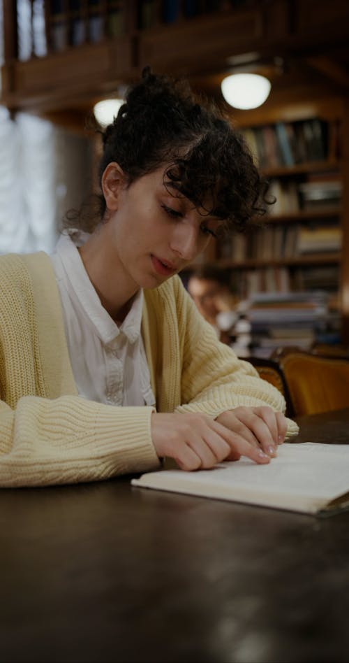 A Woman Reading a Book