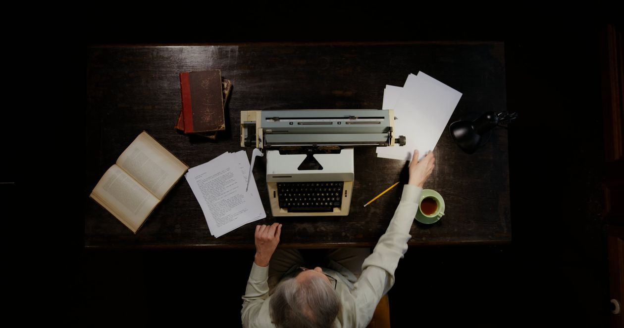 Video Using Typewriter A Person using a Typewriter Free Stock Video Footage, Royalty-Free 4K ...