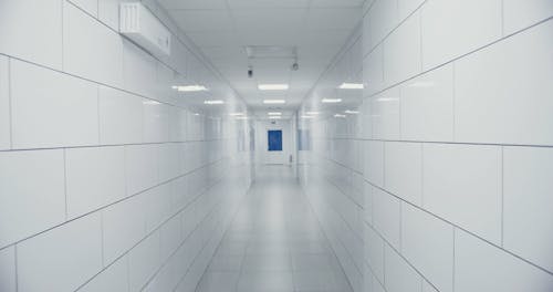 View of a Empty Hallway