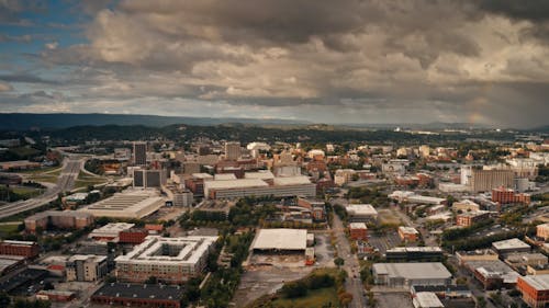 Aerial Footage of Buldings