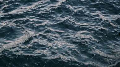 blue waves in water
