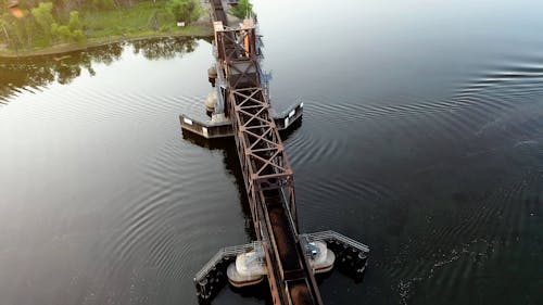 Drone Footage of a Viaduct