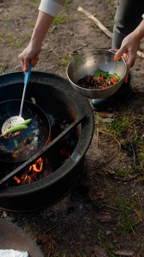 Cooking Food Outdoors