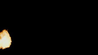 爆炸冲击与强光视频素材