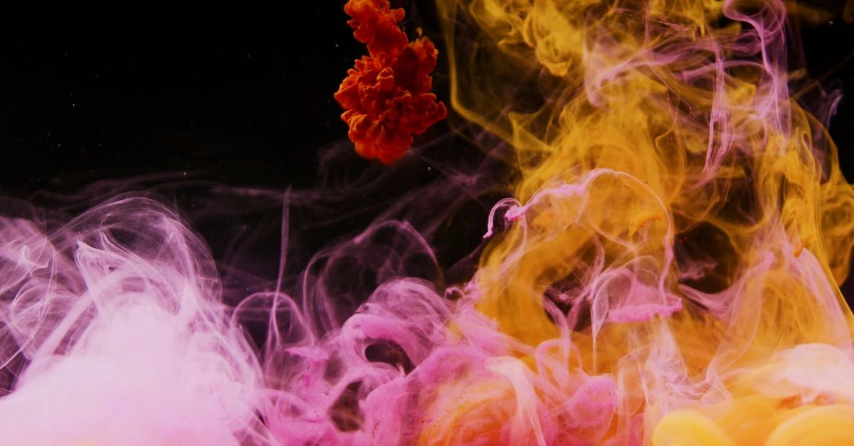 Diffusion Ink Animation High-Speed Photography of Colorful Ink Diffusion in Water Free Stock ...