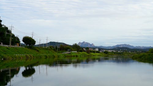 A Video Footage of Calm Waters on the River