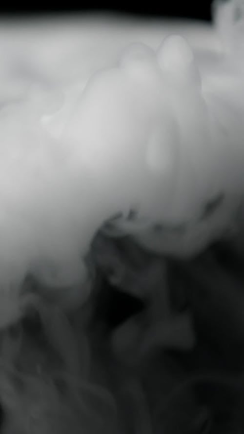Close-up of white steam