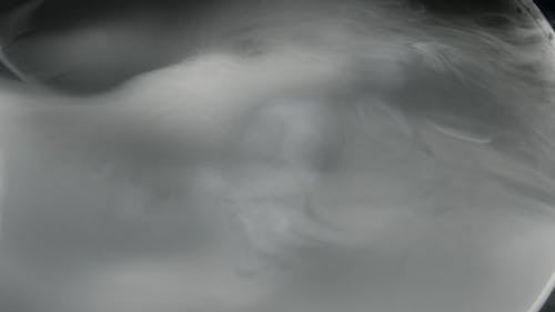 Close-up of smoke from liquid nitrogen