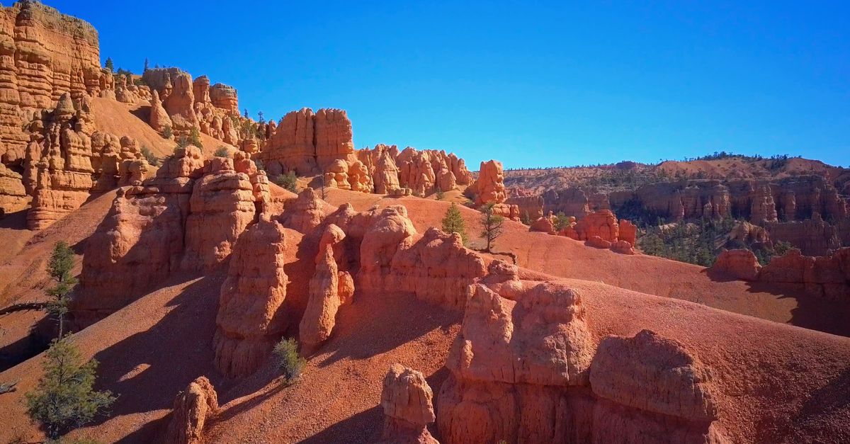 Red Rocks Overhead View Aerial Footage of Red Rocks in Colorado Free Stock Video Footage ...
