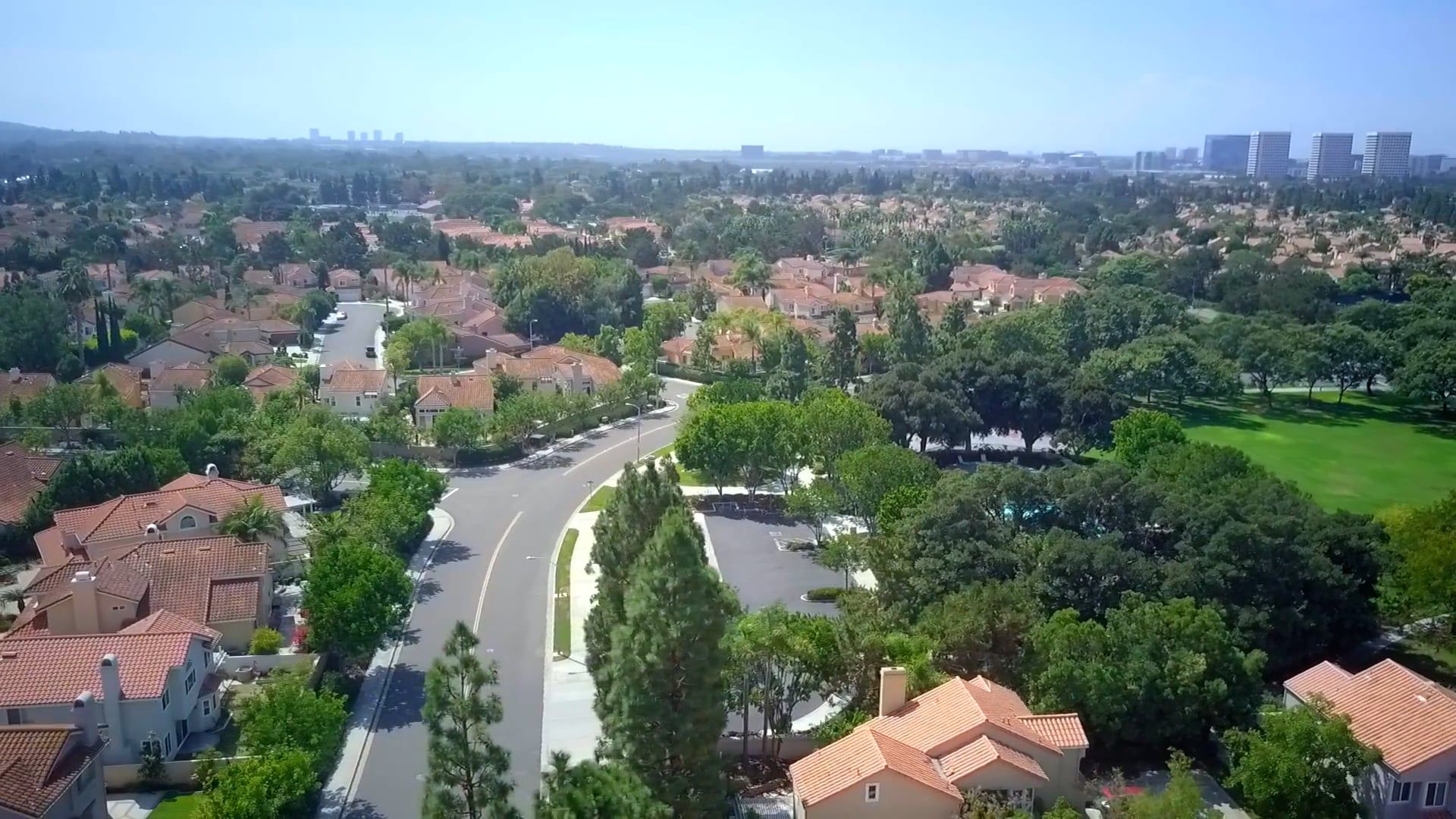 Drone Footage of Houses in a Residential Area Free Stock Video Footage ...
