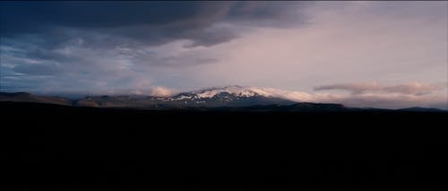 A Snow Capped Mountain