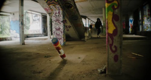 Men Doing Skateboard Tricks