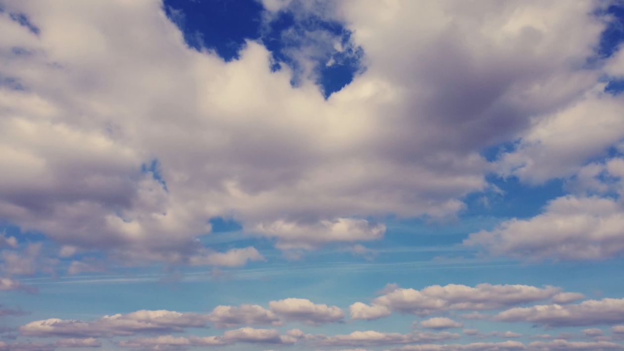 Time lapse of clouds and blue sky Free Stock Video Footage, Royalty ...